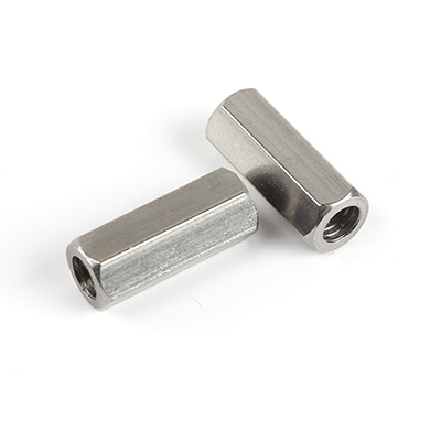 304不锈钢钝化处理六角双内螺纹隔离柱Q/FBR-16A