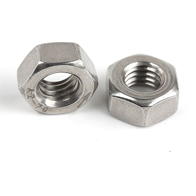 工业熊304不锈钢A2-70六角左旋螺母DIN934