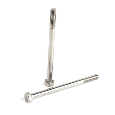 工业熊304不锈钢A2-70外六角半牙螺栓DIN931-1