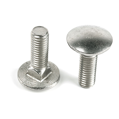 工业熊304不锈钢大半圆头方颈螺栓DIN603