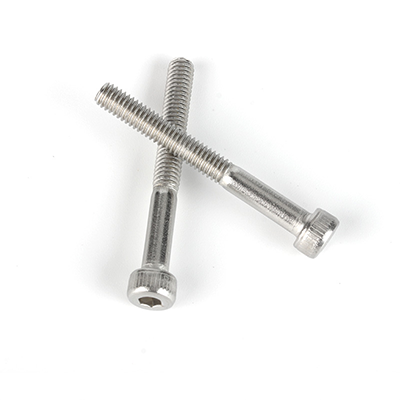 304不锈钢A2-70内六角圆柱头螺钉半牙滚花DIN912