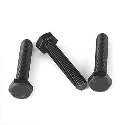 304不锈钢氧化发黑外六角全牙螺栓DIN933