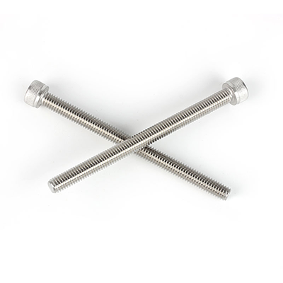 304不锈钢A2-70内六角圆柱头螺钉全牙滚花DIN912