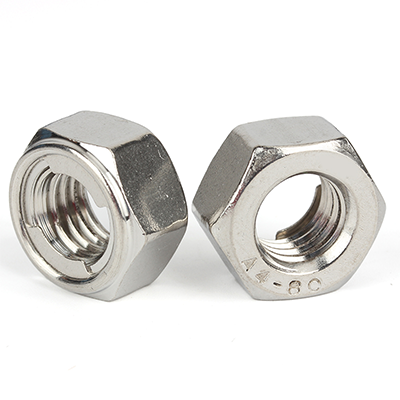 316不锈钢A4-80六角全金属锁紧螺母(M型)DIN980M